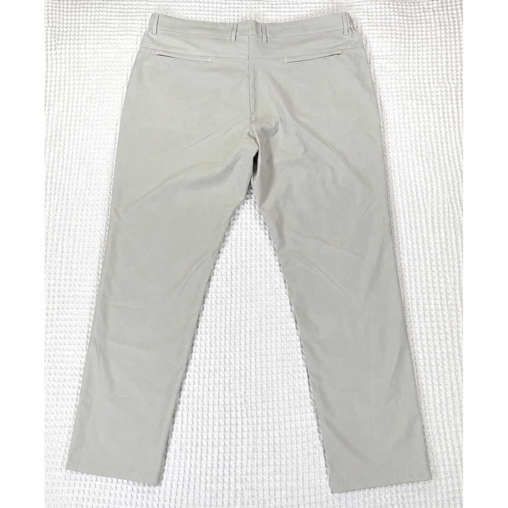 JACK ARCHER Jetsetter Tech Pants Mens 40x32 (40x31) Stone Gray Performance Golf - Picture 4 of 9